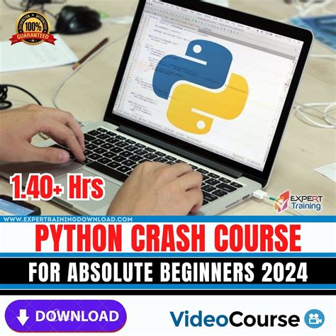 Python Crash Course For Absolute Beginners Expert Training