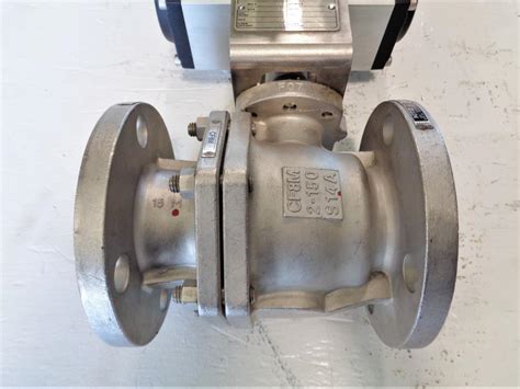 Kitz 2 150 Cf8m 2 Piece Ball Valve Fig 150utdzm Fs With Rotork Actuator