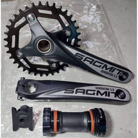 Sagmit Crankset Hollowtech Generation Crank T T Alloy Crank Mtb