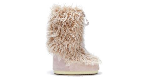 Moon Boot Icon Yeti In Natural Lyst