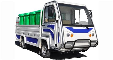 Small Electric Trash Truck For Garbage Barrel Collection - Buy Electric ...