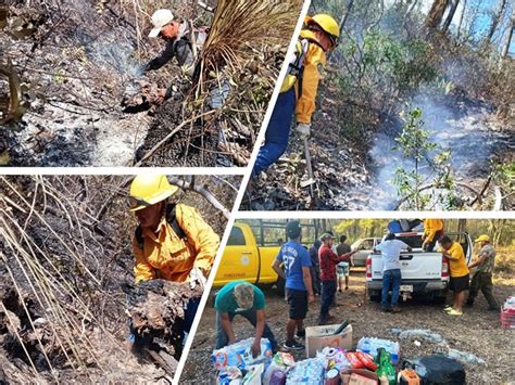 Colaboran Brigadistas De La Seduma En ContenciÓn De Incendio Forestal