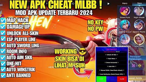 Mobile Legends Mod Menu - MOD MENU ML TERBARU SEASON 30 | CHEAT MOBILE LEGENDS NO KEY ANTI BANNED ...