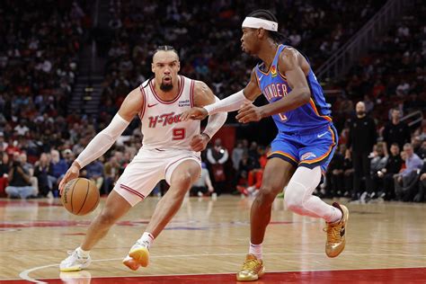 Okc Thunder Vs Houston Rockets Prediction Starting Lineups And