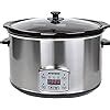 Amazon De Syntrox Germany Liter Digitaler Edelstahl Slow Cooker