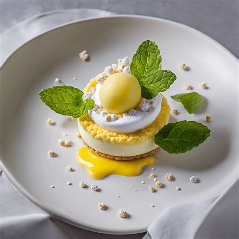 Deconstructed Lemon Meringue Tart Recipe Cookaifood