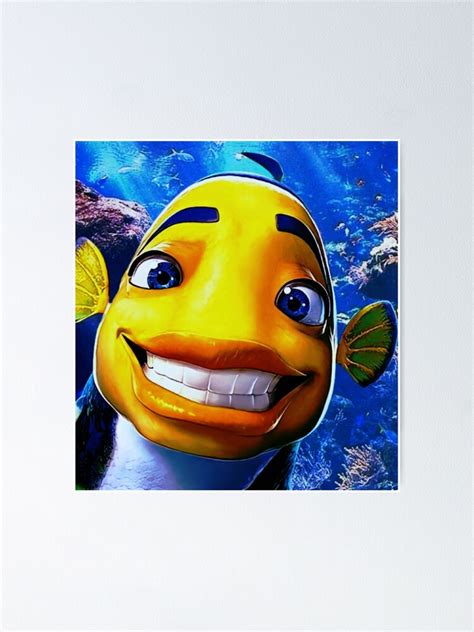 "Shark tale Oscar " Poster for Sale by shining-art | Redbubble