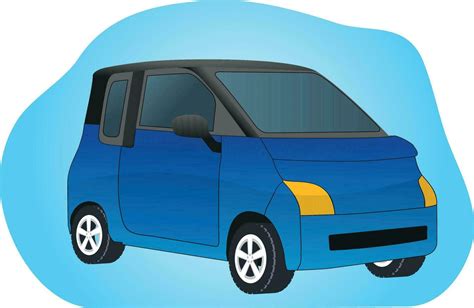 Electric car blue background 27879790 Vector Art at Vecteezy