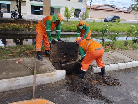 Prefeitura Reforça Limpeza De Bueiros Para Auxiliar Na Redução Dos