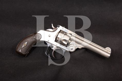 Smith Wesson S W Double Action Nd Model Nickel Shot Sa