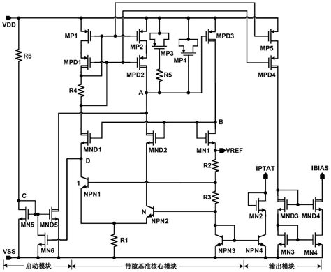 一种具有宽电源电压范围的带隙基准源的制作方法2