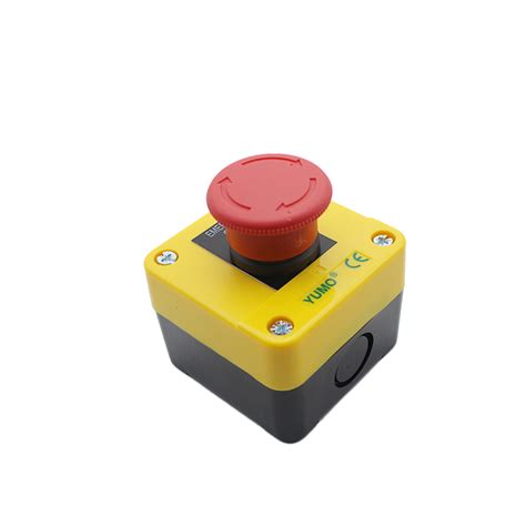 Emergency Stop Push Button Switch Control Box China Emergency Stop