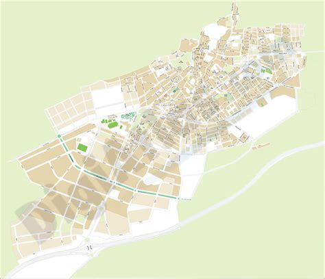 Ibi (alicante) city map