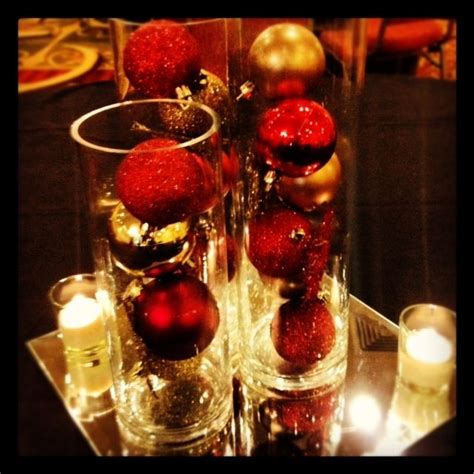 Christmas Balls Centerpiece Idea