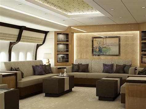 Boeing 747 Private Jet Interior