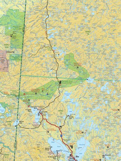 Map116 La Loche - Saskatchewan Map by Backroad Mapbooks | Avenza Maps