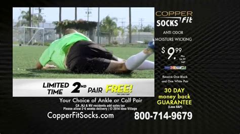 Copper Fit Socks Tv Commercial Ispottv