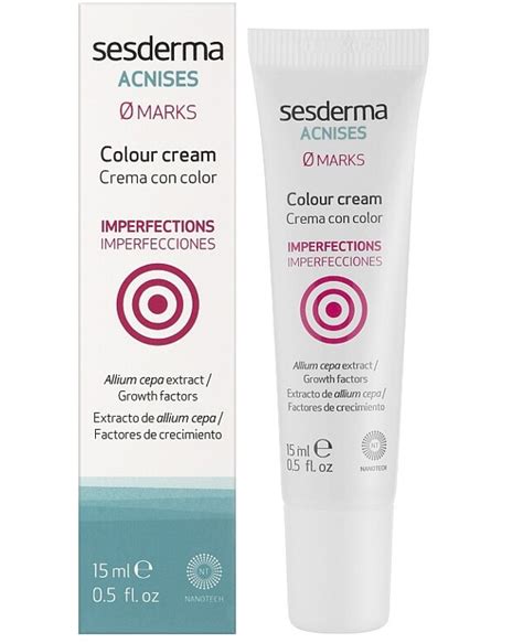 Sesderma Тонирующий крем от рубцов постакне Acnises Spot Colour Cream ...