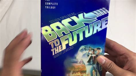 Back To The Future Trilogy Dvd Unboxing Youtube