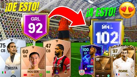 POR FIN SUBI EL GRL DE MI EQUIPO EN FC MOBILE 150 MILLONES