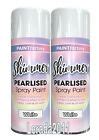 PEARL EFFECT PEARLISED SPRAY PAINT SHIMMERING PINK LILAC 400ML