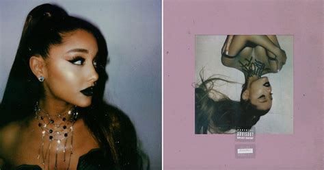 Ariana Grande's Black Lipstick on the "Thank U, Next" Album Cover Was ...