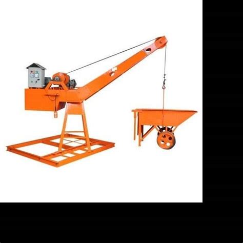 Monkey Hoist Mini Lift Degree Mini Crane In Kanpur Talwar Machinery