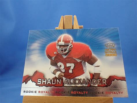 Shaun Alexander RC Rookie Pacific Crown Royale 2000 Rookie Royalty EBay