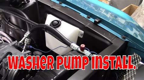 Mustang Windshield Washer Pump Install Jade Part 93 YouTube