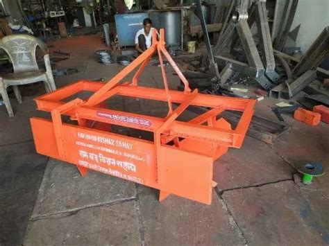 Rk Mild Steel Single Row Mini Tractor Bund Maker For Agriculture