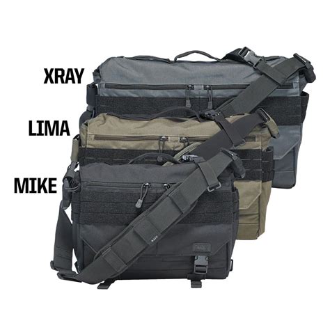 5 11 Tactical Rush Delivery Xray Messenger Bag Double Tap Survival