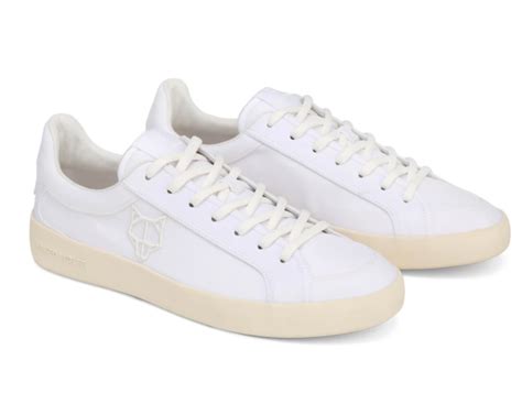 Gi Y Naked Wolfe Portofino White Nylon Authentic Shoes