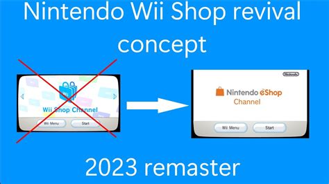 Remaster What If Nintendo Revived The Wii Shop Channel Concept