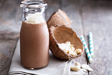 Smoothie Chocolat Banane Noix De Cajou Coco Marie Claire