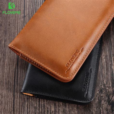 Floveme Genuine Leather Case For Xiaomi Redmi 4x Note 4 4x Case Wallet