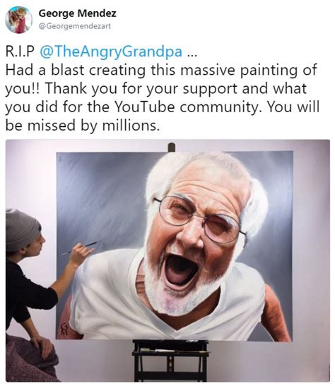 George Mendez' tweet | Angry Grandpa | Know Your Meme