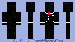 Black Suit Minecraft Skin