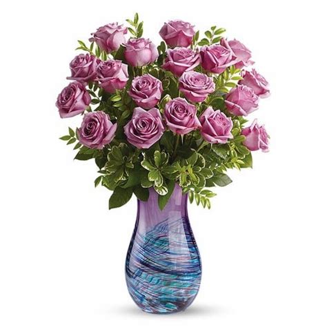 Elegant Lavender Rose Bouquet at Send Flowers