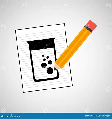 Research Chemical Laboratory Container Icon Stock Vector Illustration