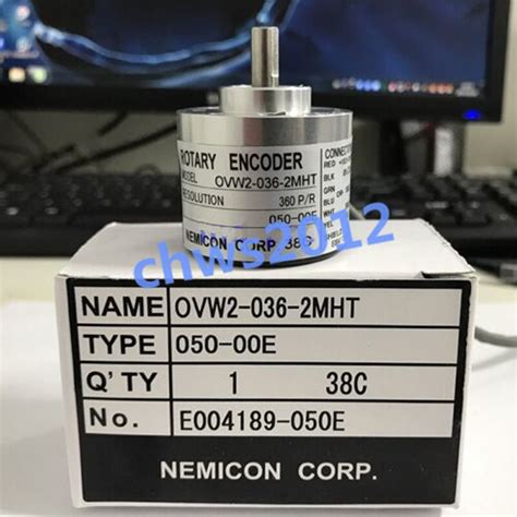 Pcs New Nemicon Ovw Mht Rotary Encoder P R M Brand New Ebay