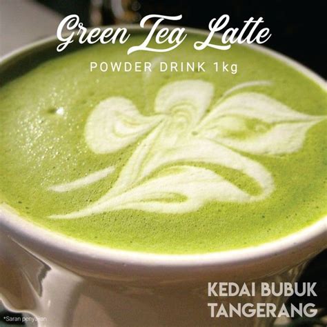 Jual Bubuk Minuman Rasa Greentea Latte Bubble Tea Milk Tea Ice Blended