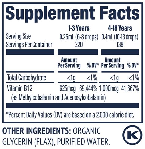 Kids Liquid Zinc and B12 – Vimergy