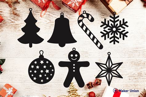 Christmas Decorations | Free DXF Files | Maker Union