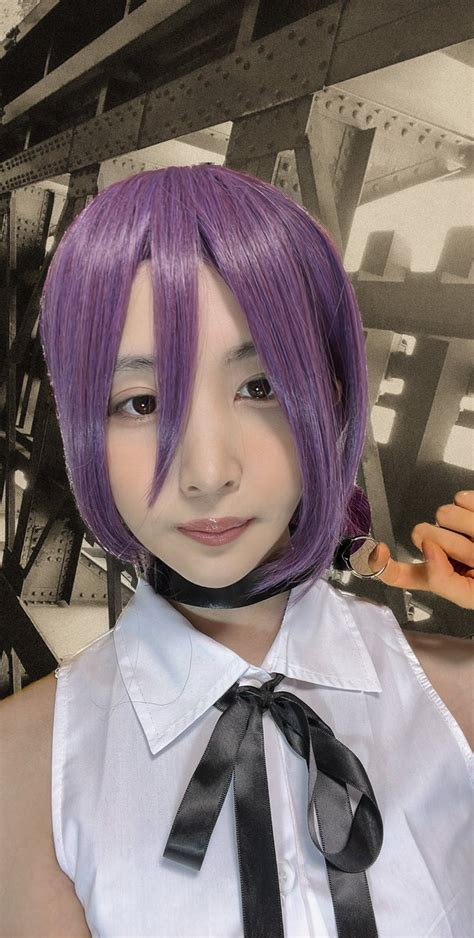 まやがみちゃん藍上 On Twitter チェンソーマンのレゼ風です🫧🐈 チェンソーマン コスプレ レゼ