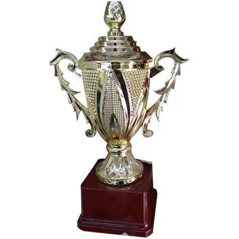 Brass 12inch Golden Cricket Tournament Trophy Shape Cup At Rs 650