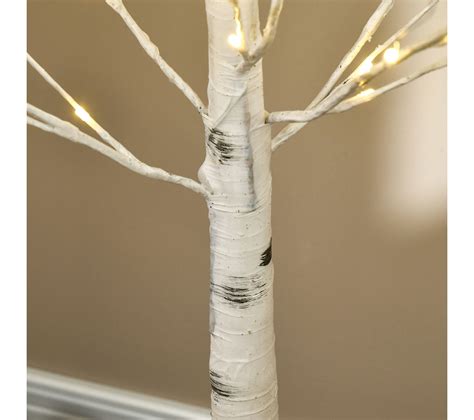 Arbre Lumineux Led Bouleau H Cm Leds Blanc Chaud Sapin Et