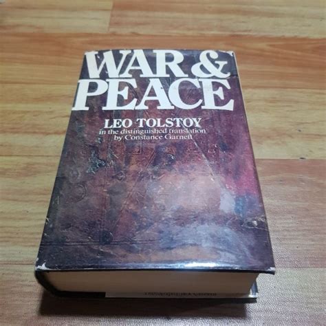 War and Peace by Leo Tolstoi & Constance Garnett (Hardcover) | Shopee ...