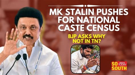 Mk Stalin Vs Annamalai On Caste Census Resolution In Tamil Nadu