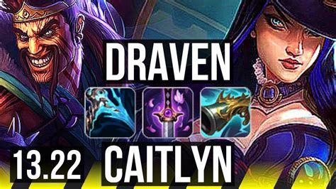 DRAVEN Blitzcrank Vs CAITLYN Lux ADC 14 2 5 Legendary 1 1M