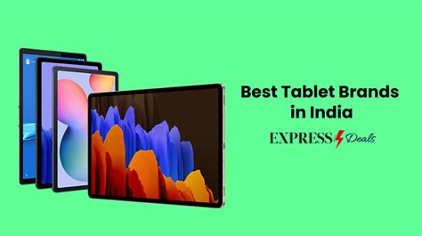 Best Tablet Brands in India 2024 - Top 10 Picks